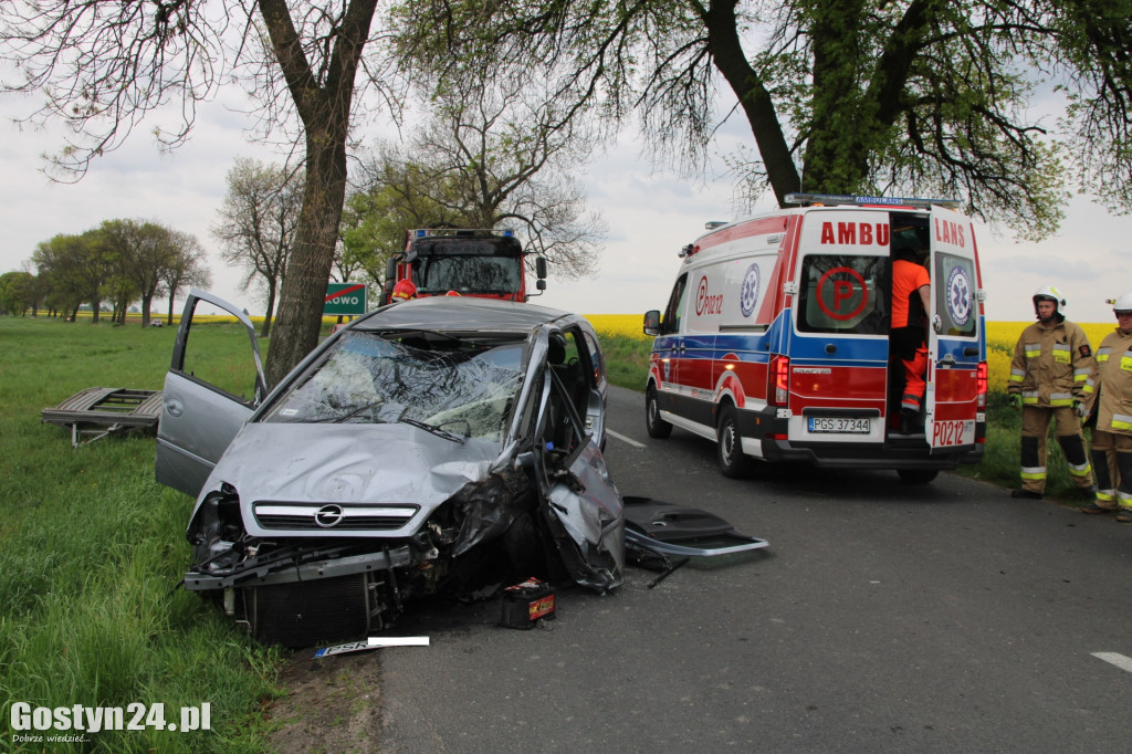 Poważny wypadek w Czarkowie