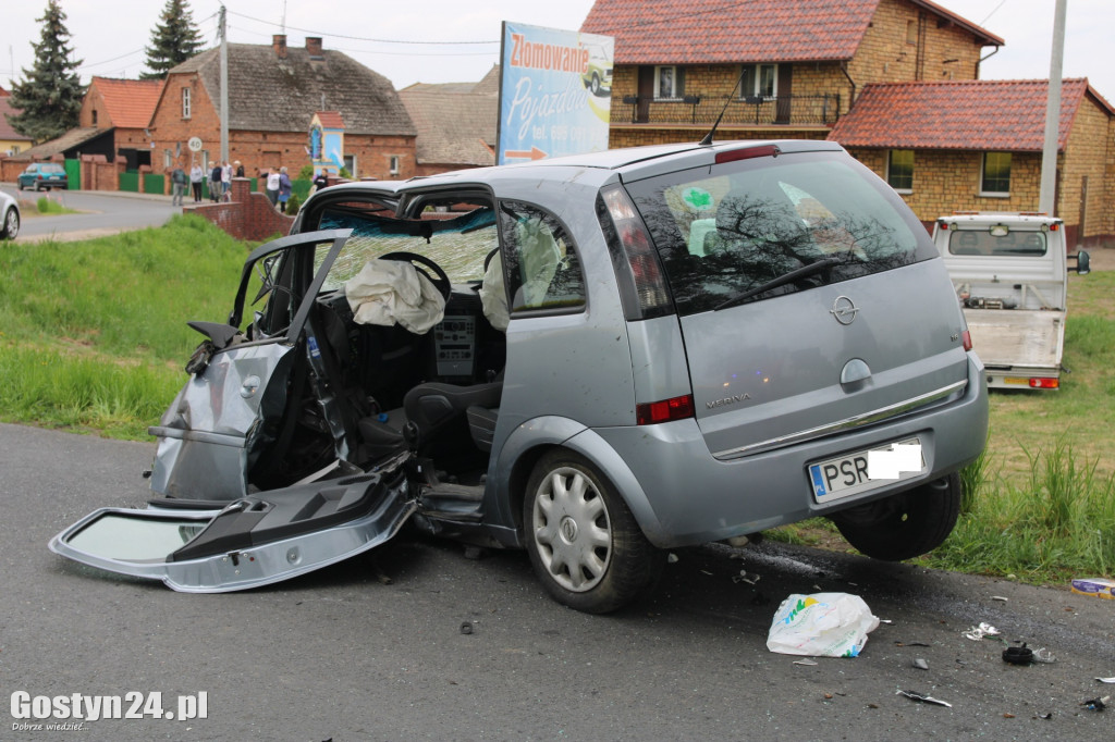Poważny wypadek w Czarkowie