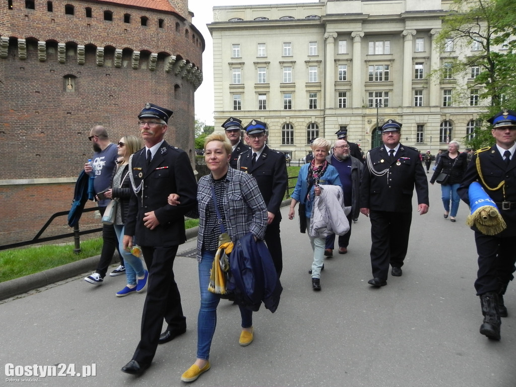 Wyjazd strażaków OSP Piaski do Krakowa