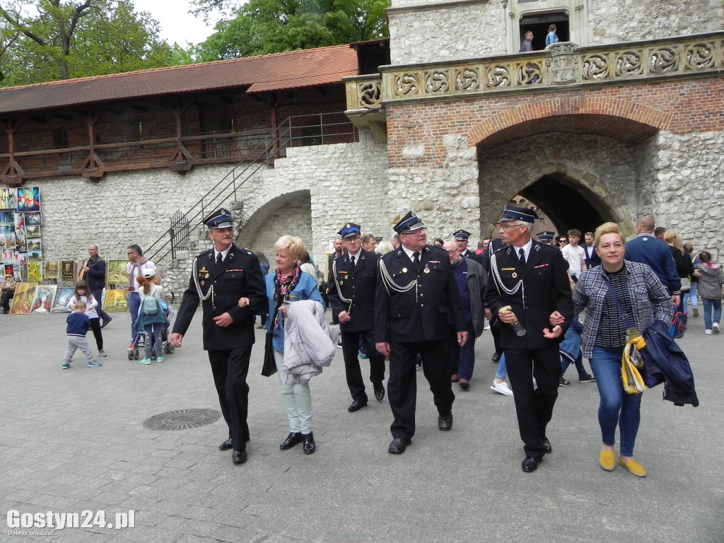 Wyjazd strażaków OSP Piaski do Krakowa