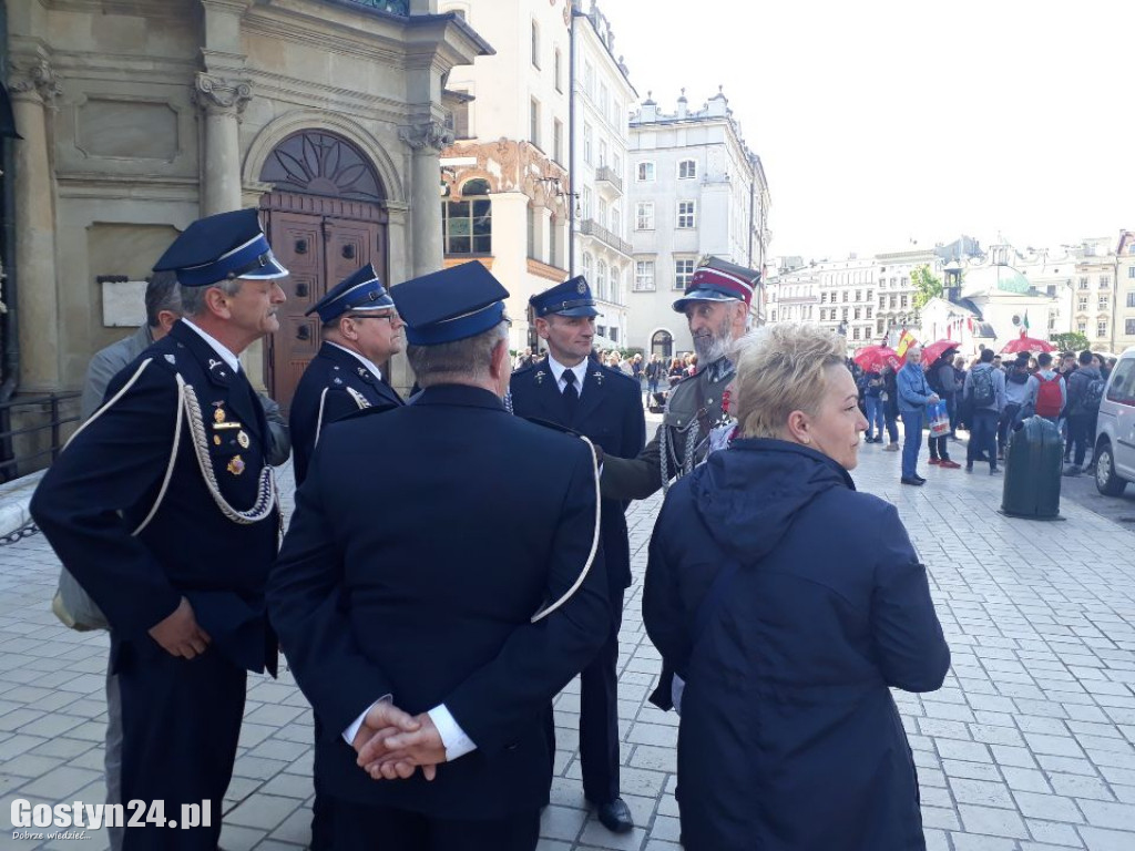 Wyjazd strażaków OSP Piaski do Krakowa