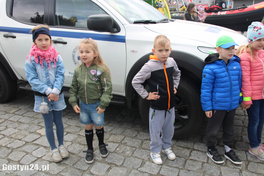 Spotkanie z profilaktyką na gostyńskim rynku
