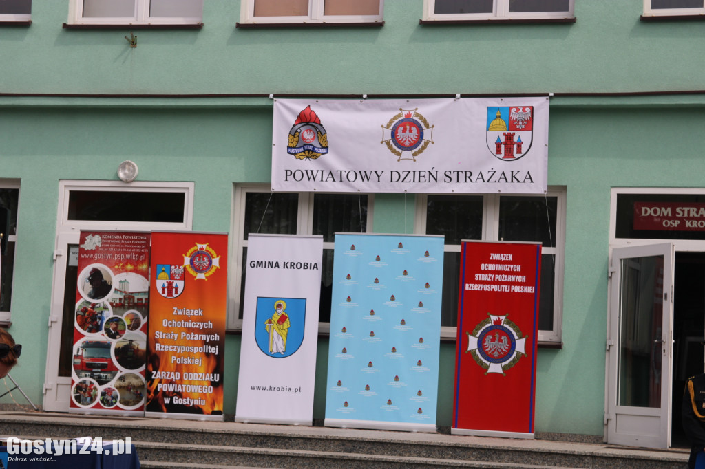 Powiatowe Obchody Dnia Strażaka w Krobi