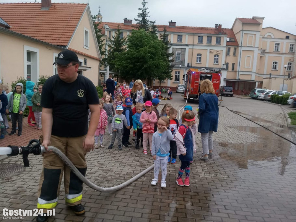 Strażacy w ponieckim przedszkolu