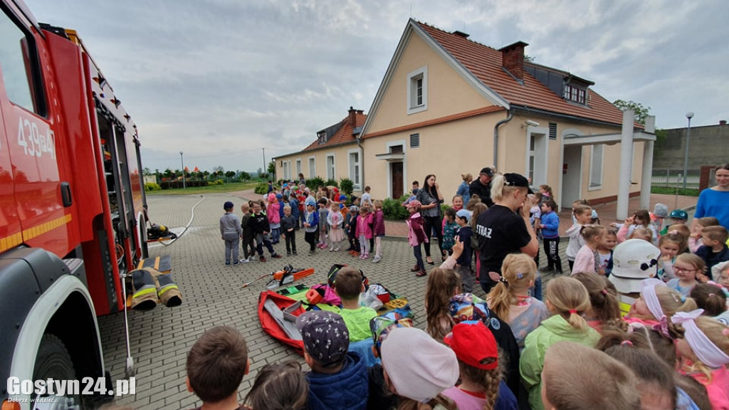 Strażacy w ponieckim przedszkolu