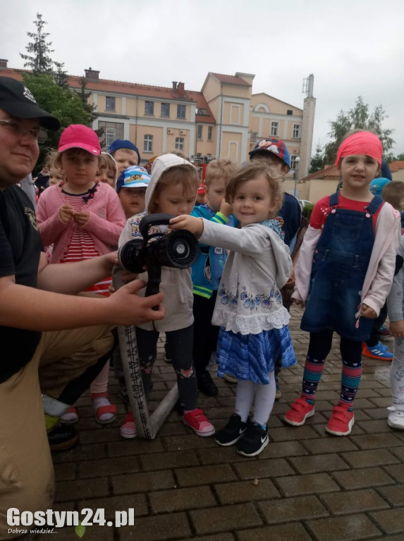 Strażacy w ponieckim przedszkolu