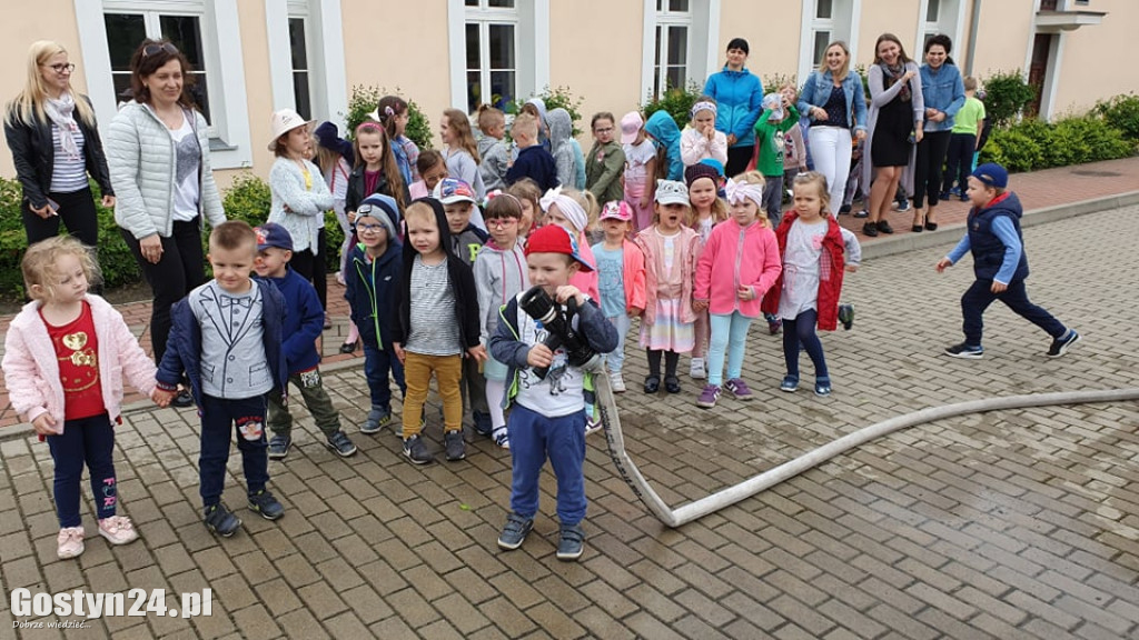 Strażacy w ponieckim przedszkolu