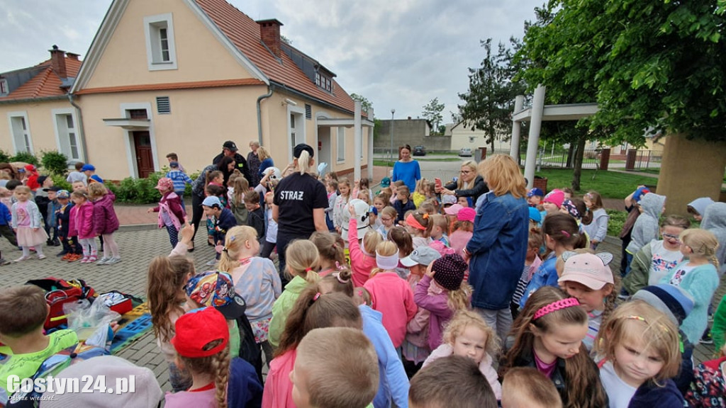 Strażacy w ponieckim przedszkolu