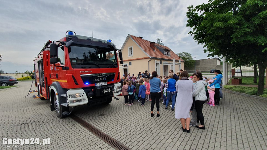 Strażacy w ponieckim przedszkolu