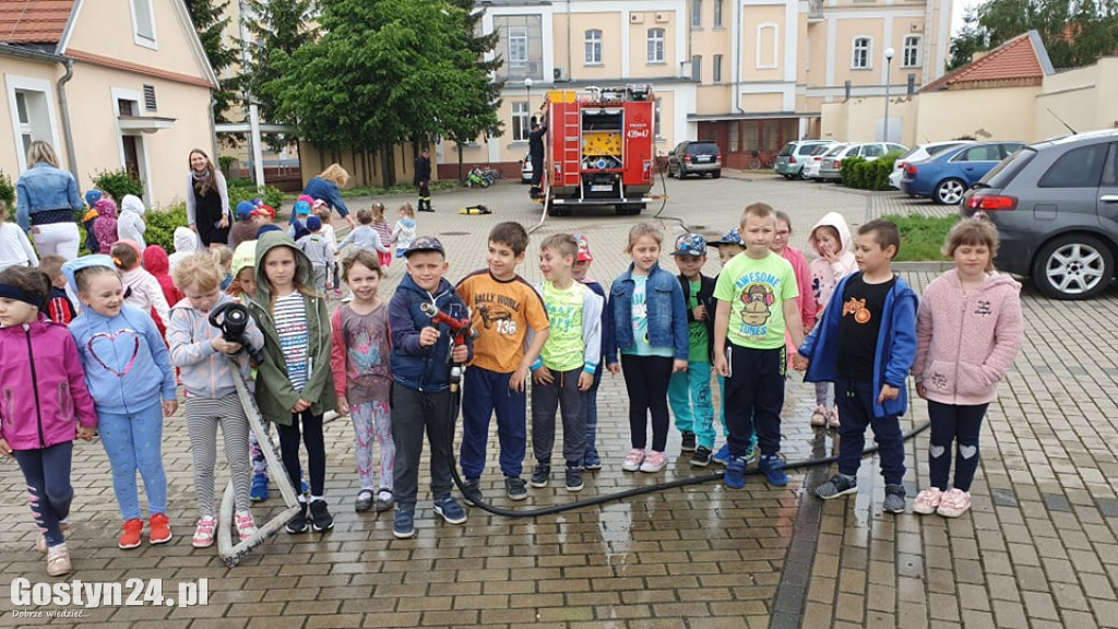 Strażacy w ponieckim przedszkolu