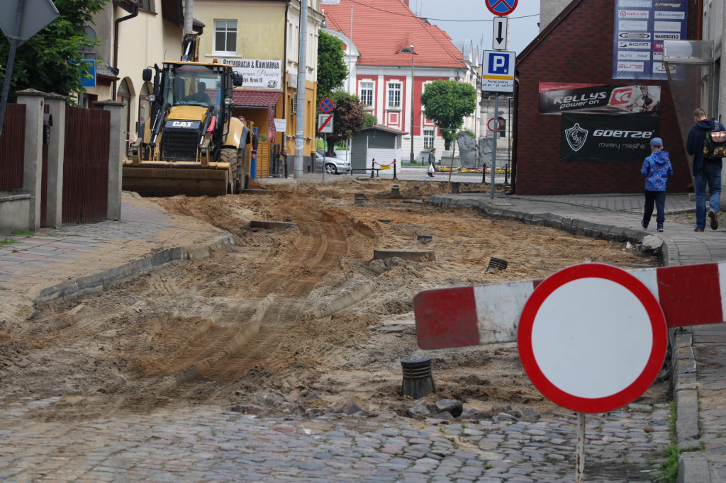 Prace na gostyńskich ulicach