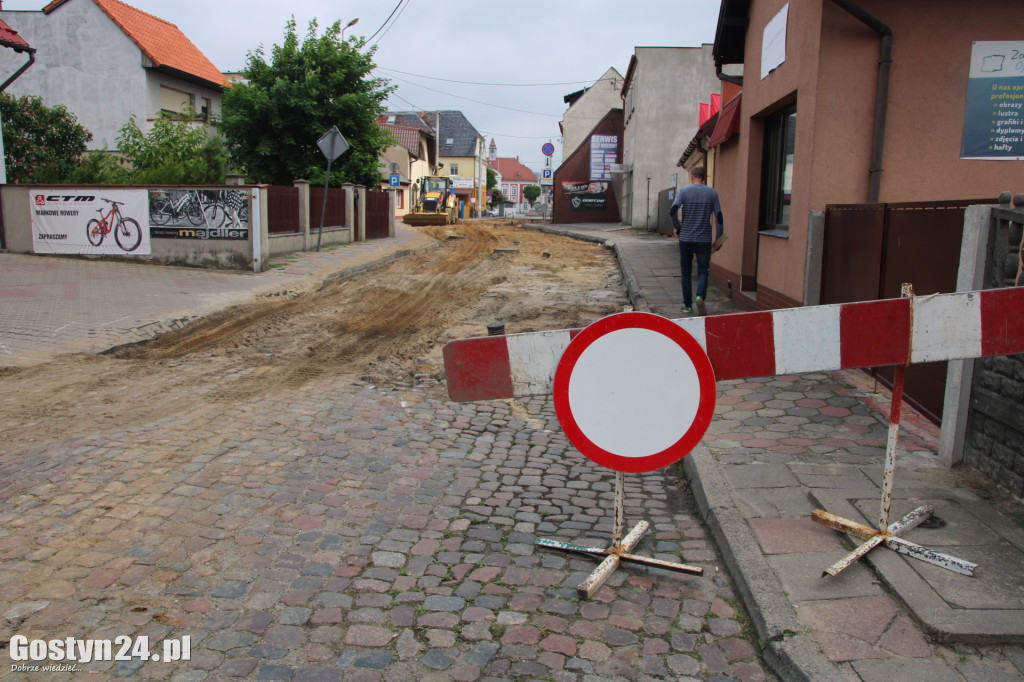 Prace na gostyńskich ulicach