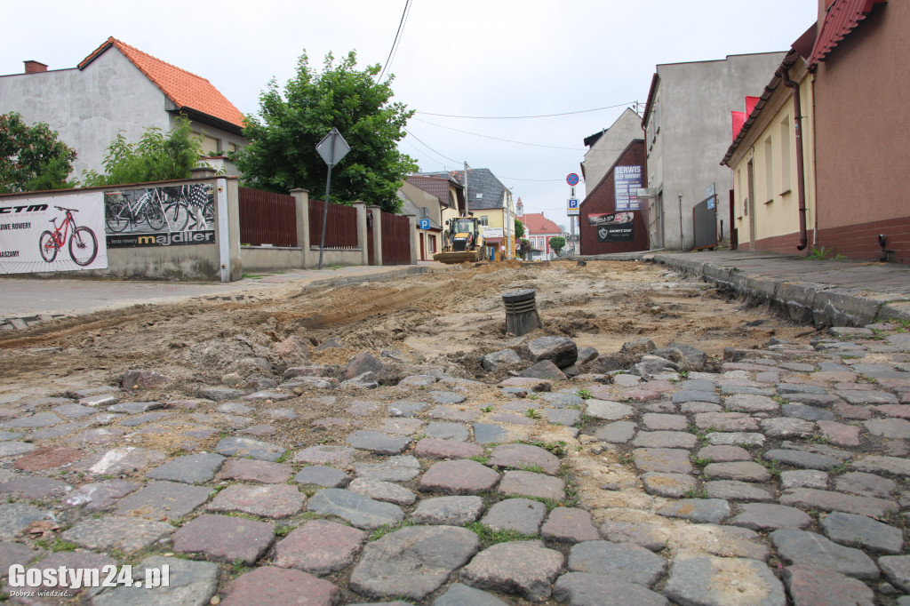 Prace na gostyńskich ulicach