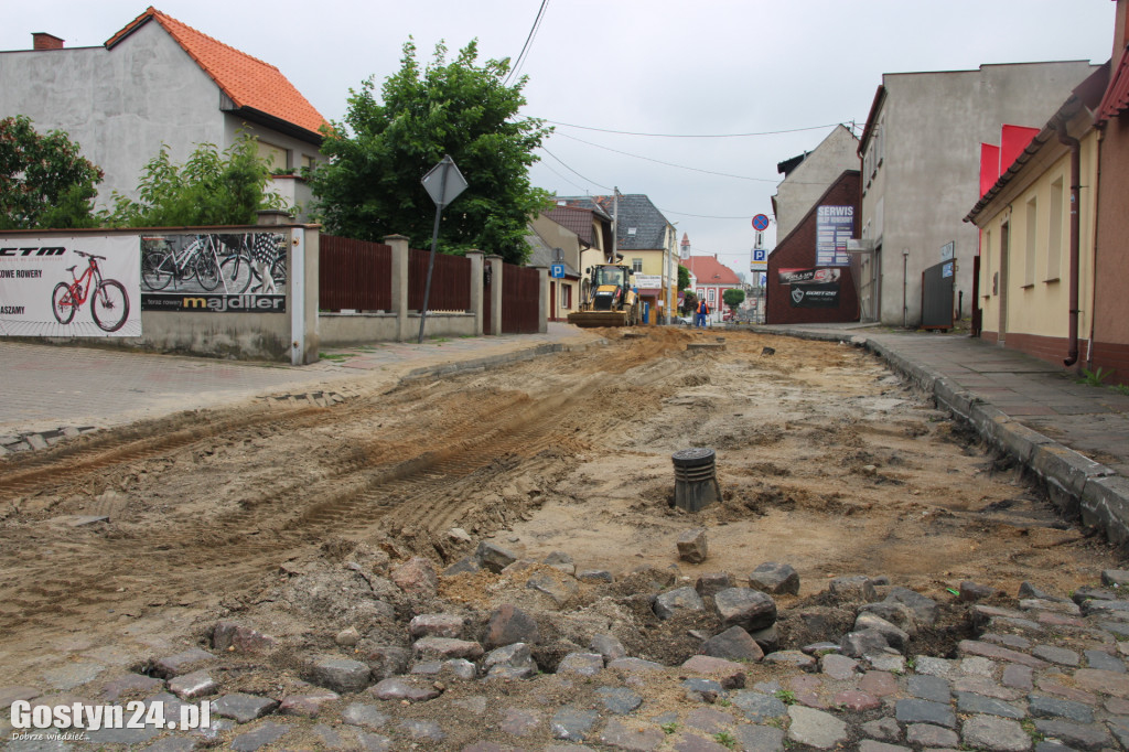 Prace na gostyńskich ulicach