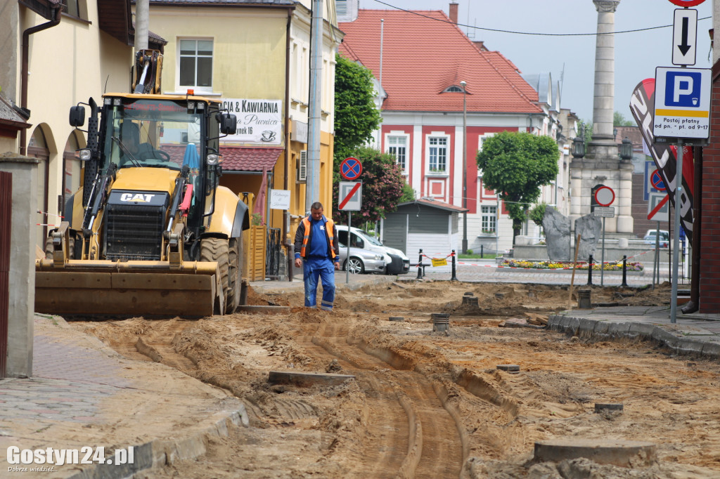 Prace na gostyńskich ulicach