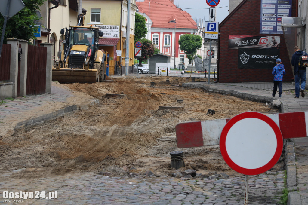 Prace na gostyńskich ulicach