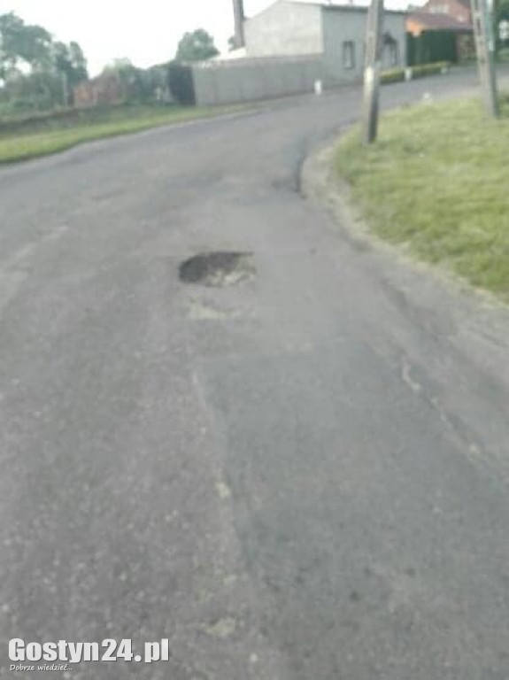 Dziury w drogach na Alert24