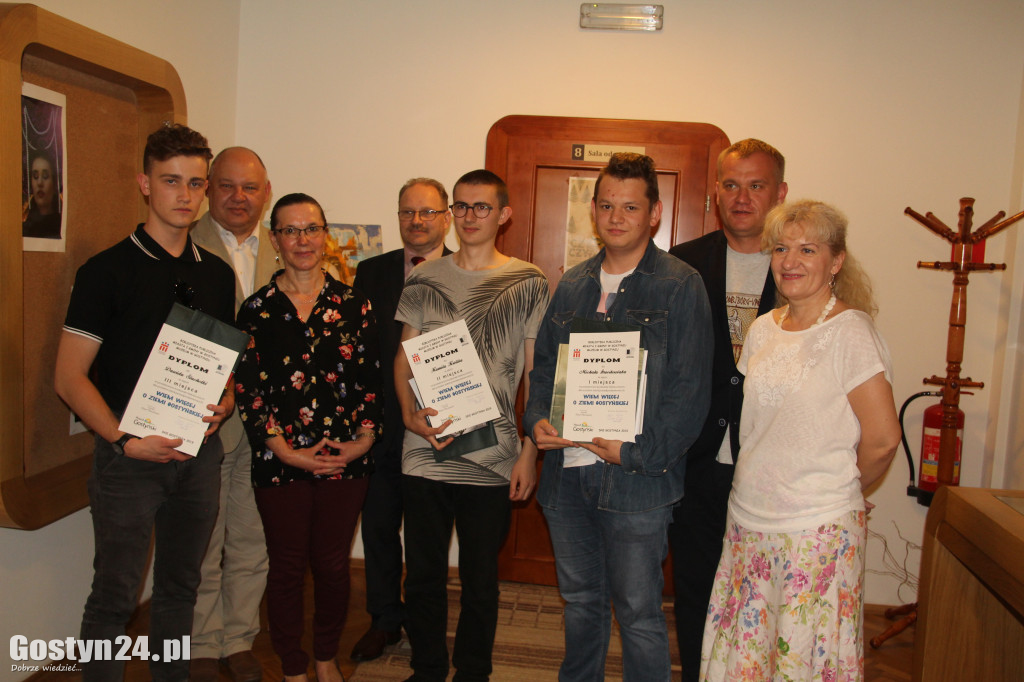 Konkurs wiedzy o Gostyniu