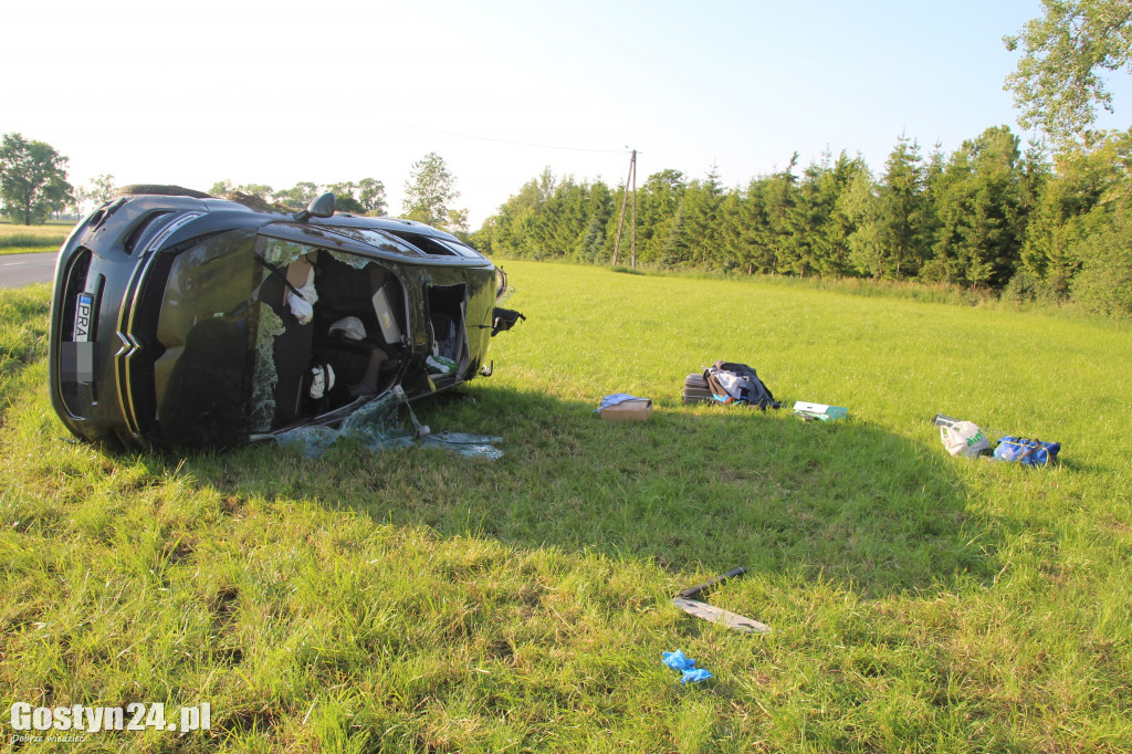 Zdarzenie na trasie Wilkonice - Pępowo