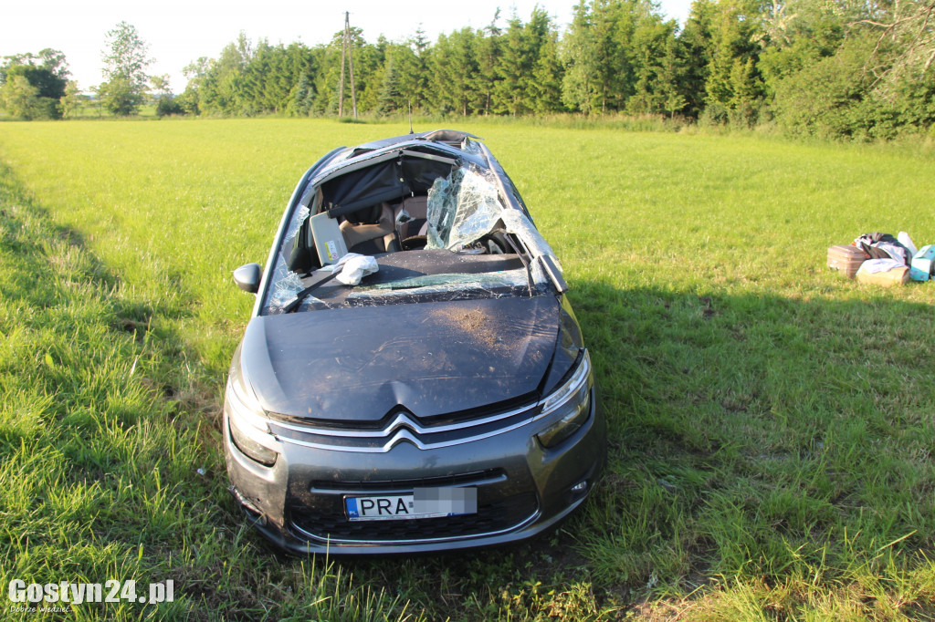 Zdarzenie na trasie Wilkonice - Pępowo