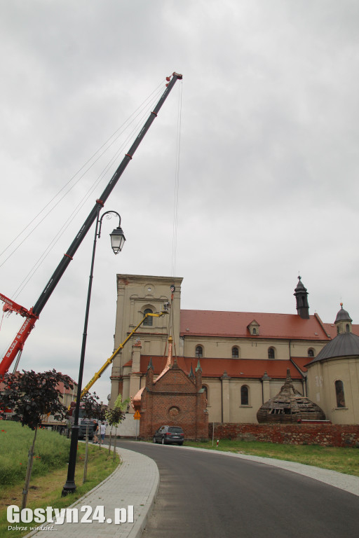 Nowa kopuła sanktuarium na Zdzieżu