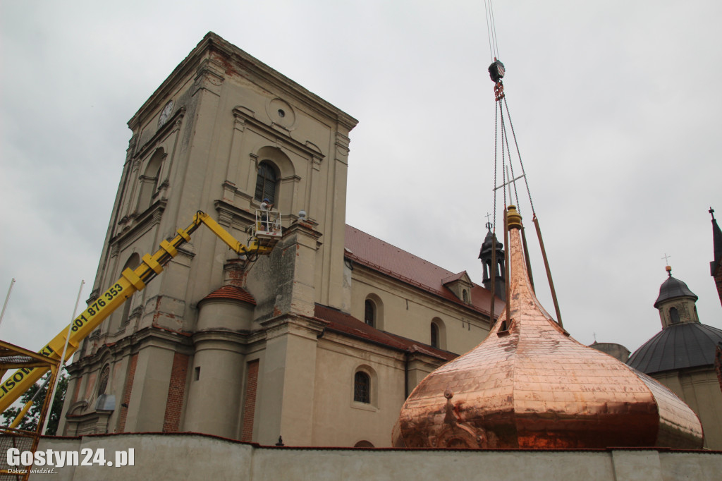 Nowa kopuła sanktuarium na Zdzieżu