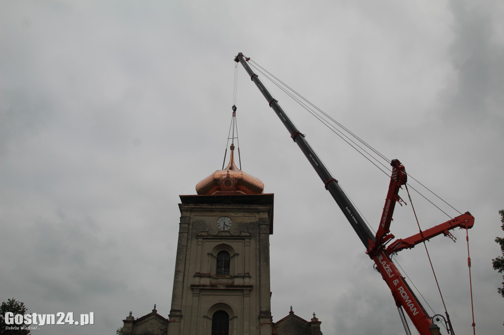 Nowa kopuła sanktuarium na Zdzieżu