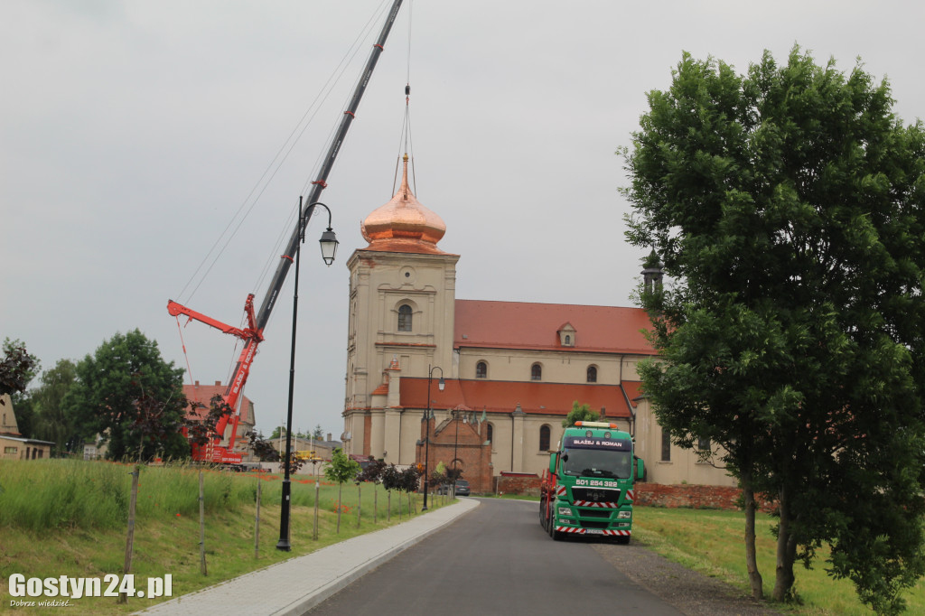 Nowa kopuła sanktuarium na Zdzieżu
