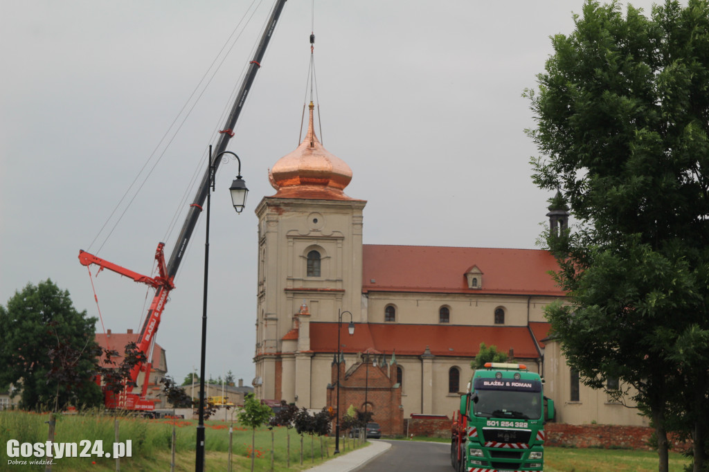 Nowa kopuła sanktuarium na Zdzieżu