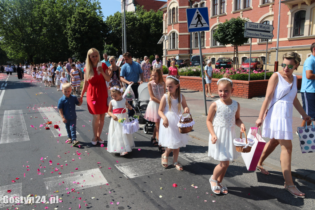 Procesja Bożego Ciała w Gostyniu 2019