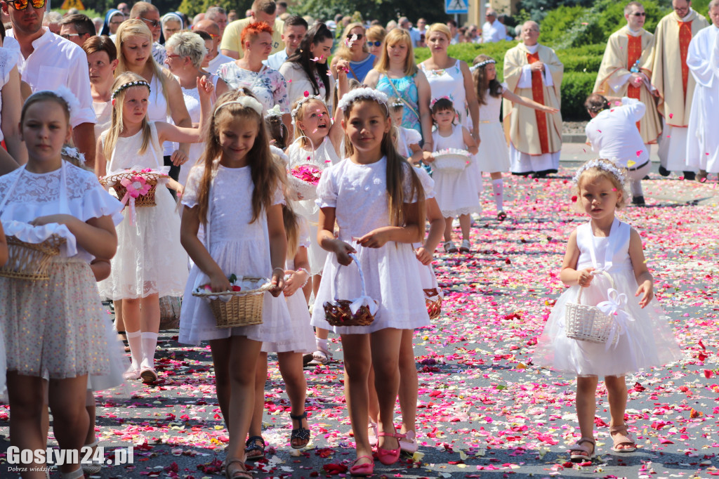 Procesja Bożego Ciała w Gostyniu 2019