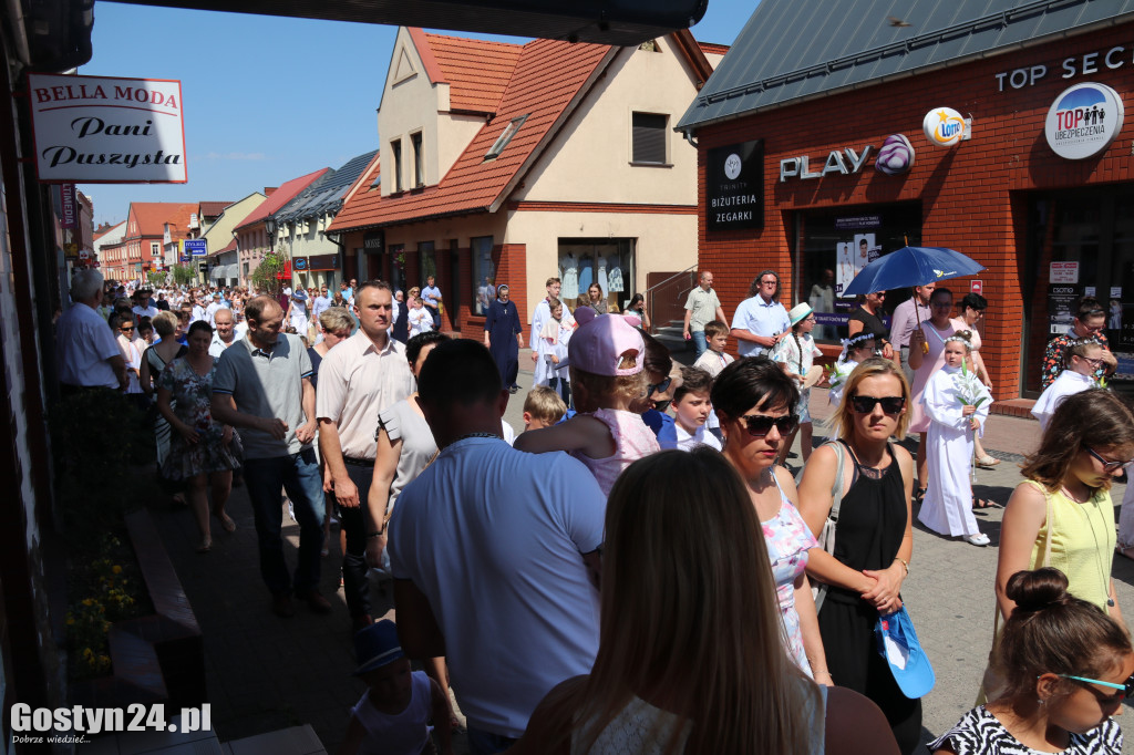 Procesja Bożego Ciała w Gostyniu 2019