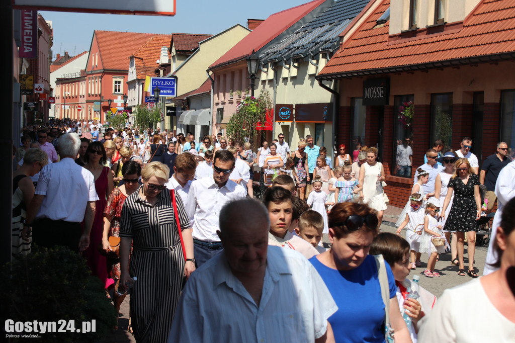 Procesja Bożego Ciała w Gostyniu 2019