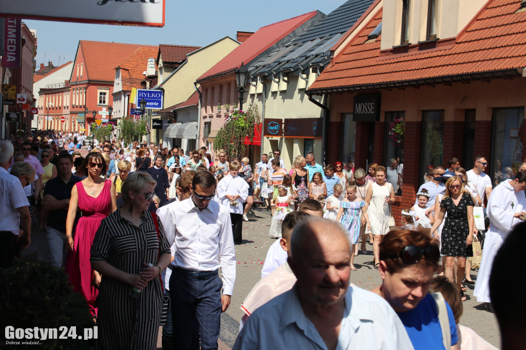 Procesja Bożego Ciała w Gostyniu 2019