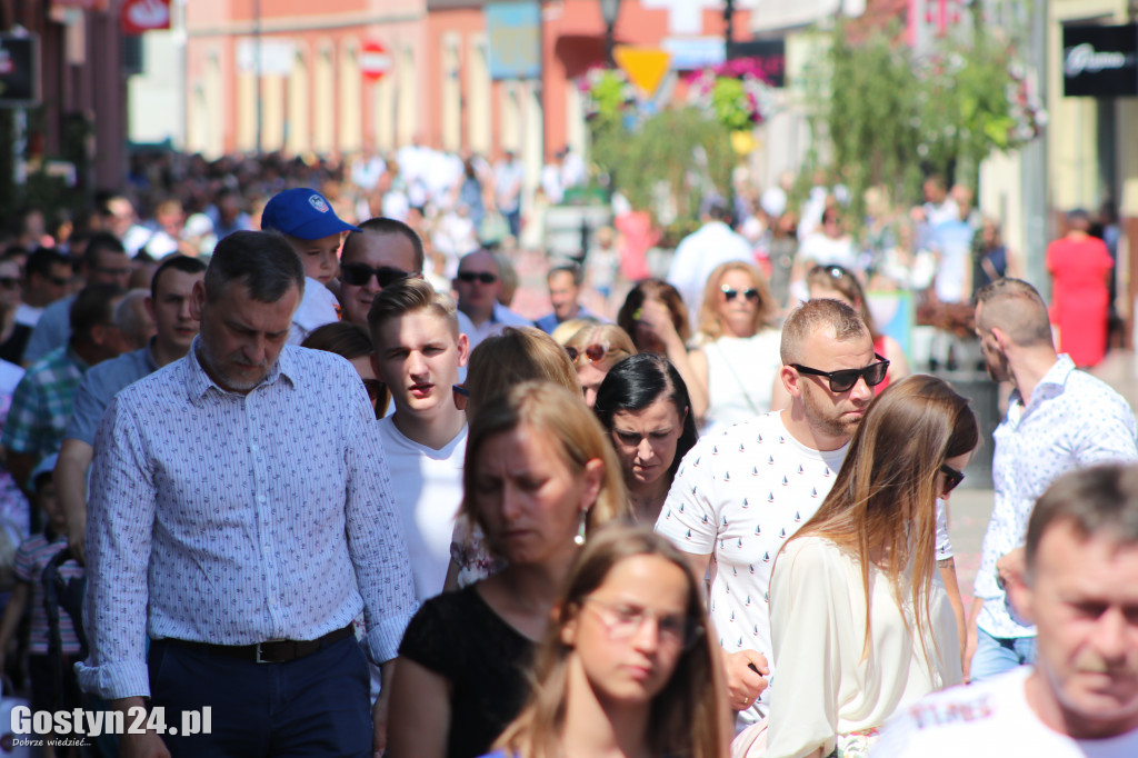 Procesja Bożego Ciała w Gostyniu 2019