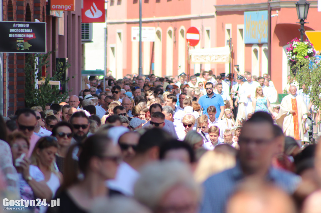 Procesja Bożego Ciała w Gostyniu 2019