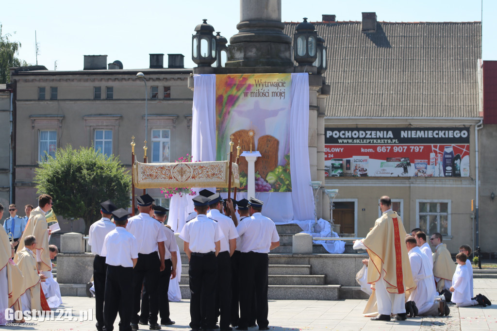 Procesja Bożego Ciała w Gostyniu 2019