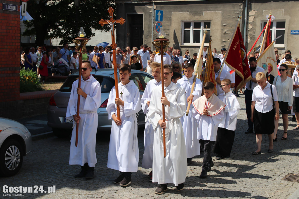 Procesja Bożego Ciała w Gostyniu 2019