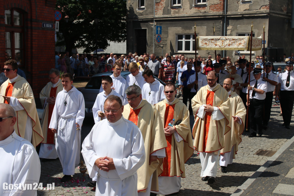 Procesja Bożego Ciała w Gostyniu 2019