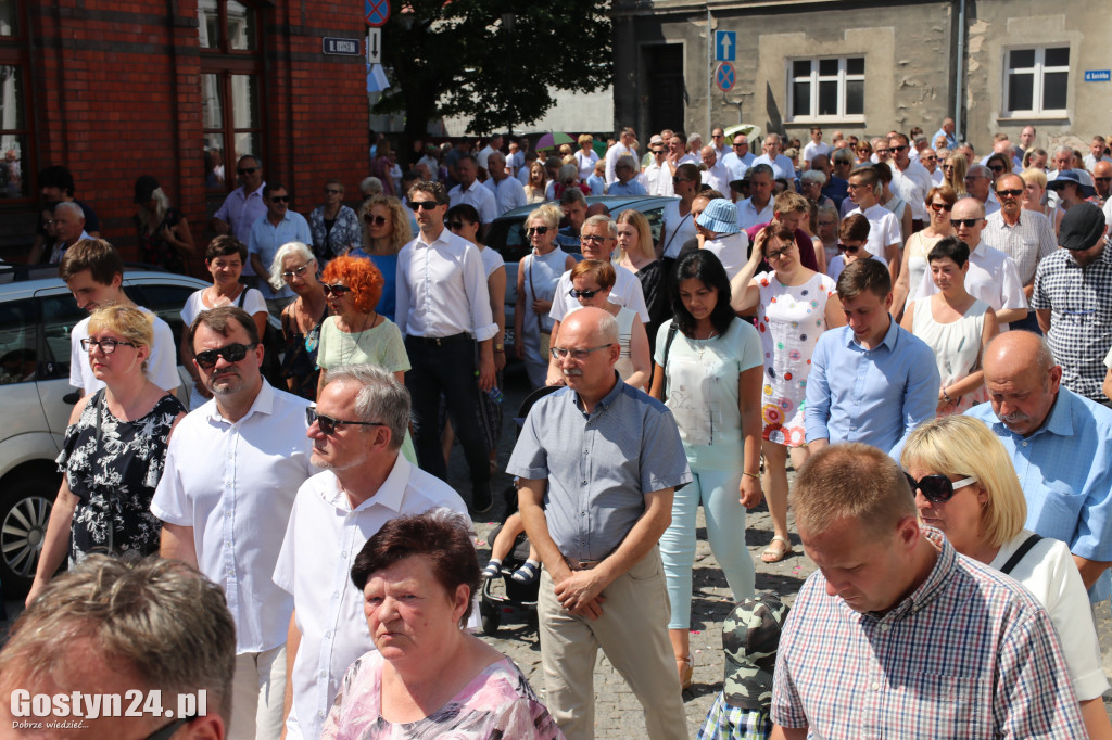 Procesja Bożego Ciała w Gostyniu 2019