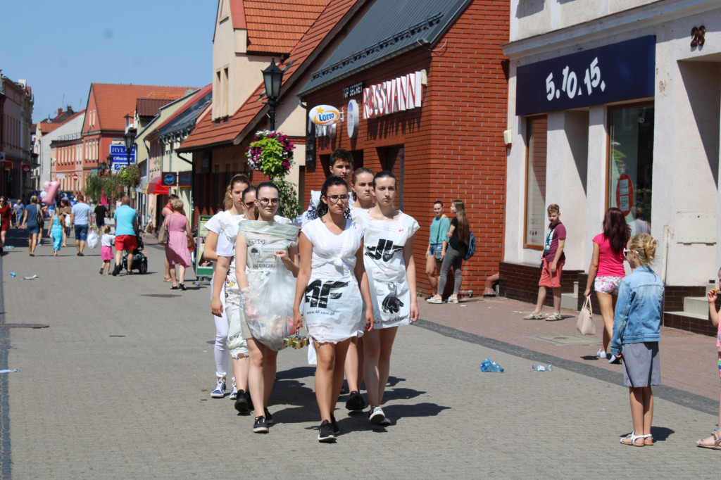 Happening na gostyńskim deptaku