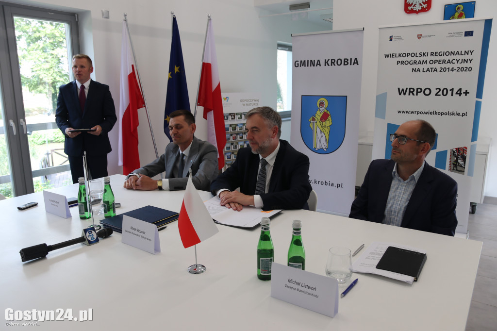 Marszałek i burmistrz podpisali umowę