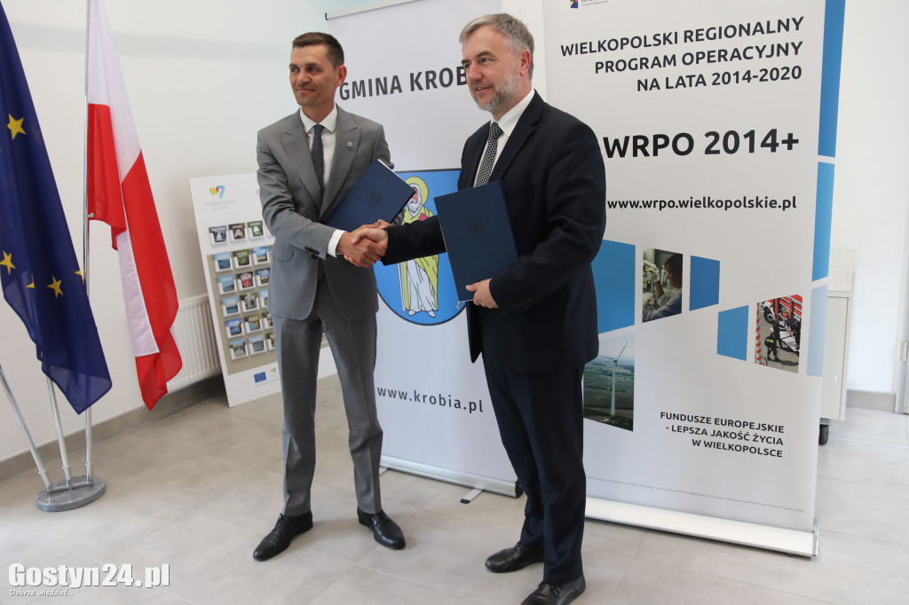Marszałek i burmistrz podpisali umowę