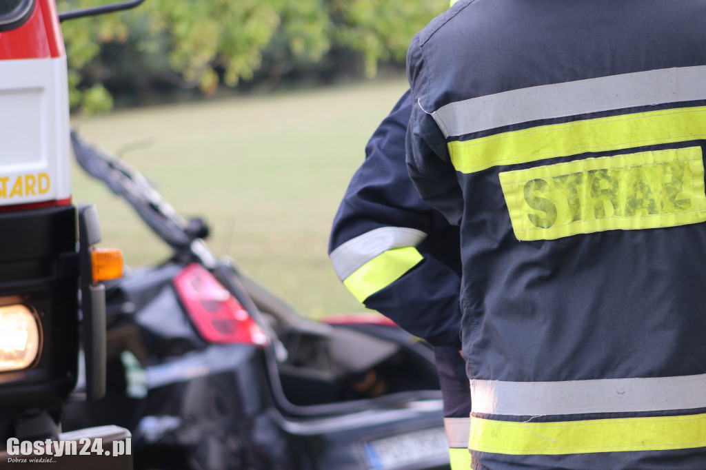 Wypadek na trasie Pogorzela - Piaski