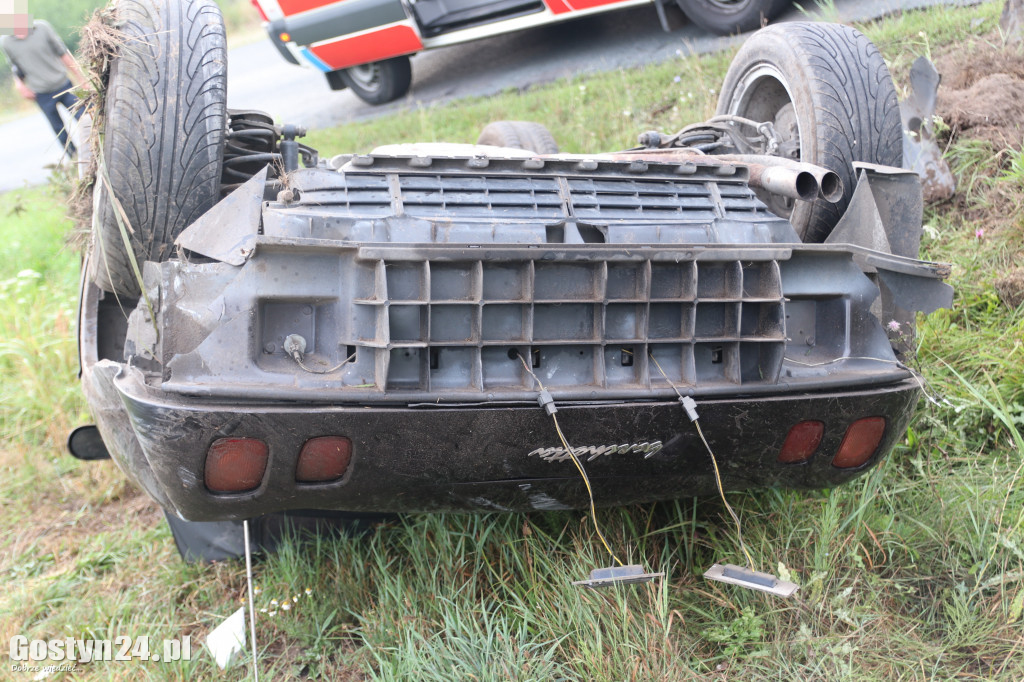 Wypadek na trasie Pogorzela - Borzęciczki
