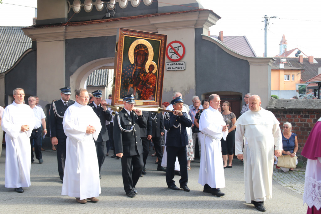 Powitanie obrazu Jasnogórskiej Pani w Gostyniu