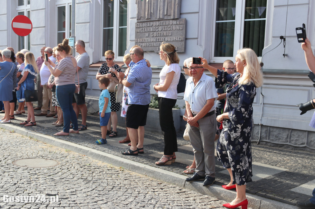 Powitanie obrazu Jasnogórskiej Pani w Gostyniu