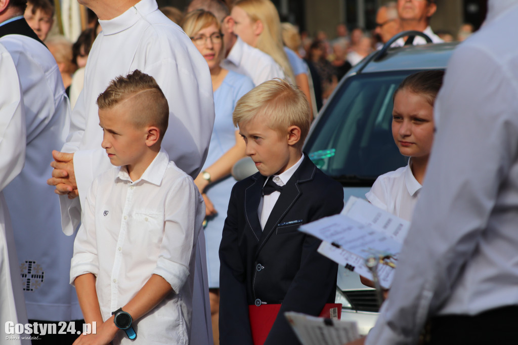 Powitanie obrazu Jasnogórskiej Pani w Gostyniu