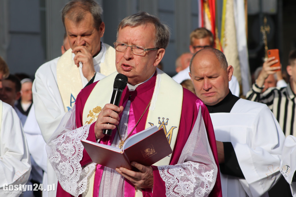 Powitanie obrazu Jasnogórskiej Pani w Gostyniu