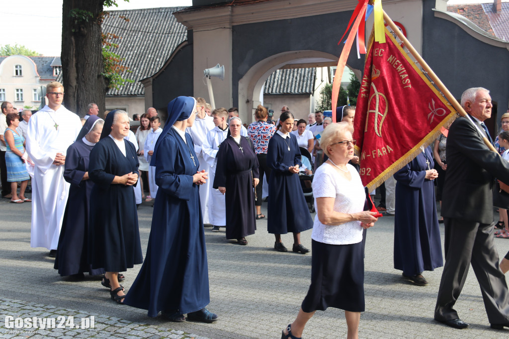 Powitanie obrazu Jasnogórskiej Pani w Gostyniu